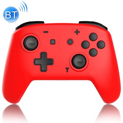 YS06 For Switch Pro Wireless Bluetooth GamePad Game Handle Controller, Color:Red Black