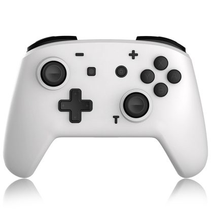 YS06 For Switch Pro Wireless Bluetooth GamePad Game Handle Controller, Color:White - Image 2