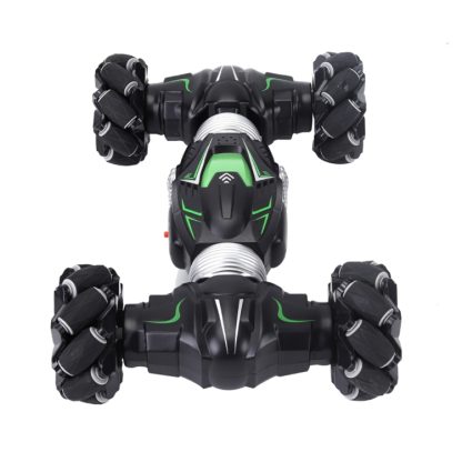 JJR/C Q78 1:14 2.4GHz Lateral Movement Deformation Remote Control Vehicle Toy, Dual Control Version(Green) - Image 2