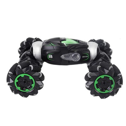 JJR/C Q78 1:14 2.4GHz Lateral Movement Deformation Remote Control Vehicle Toy, Dual Control Version(Green) - Image 3