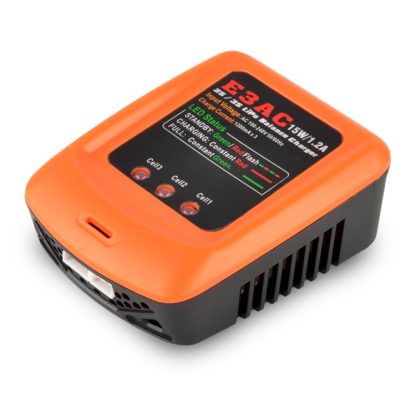 E3AC 15W 1.5A 2S / 3S LiPo Balance Charger, EU Plug