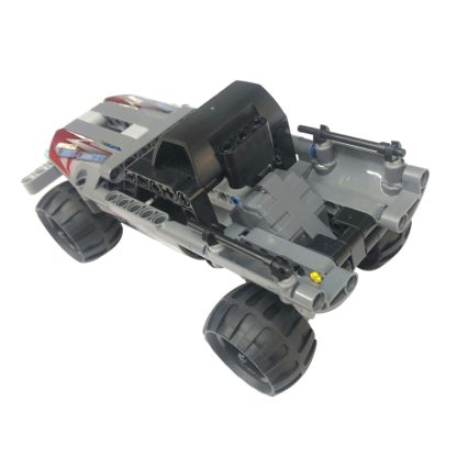 Mecfactor Racing Car Construction Building Block Toys Puzzles Intelligence Educational Back Racing Off-road Car - Image 3