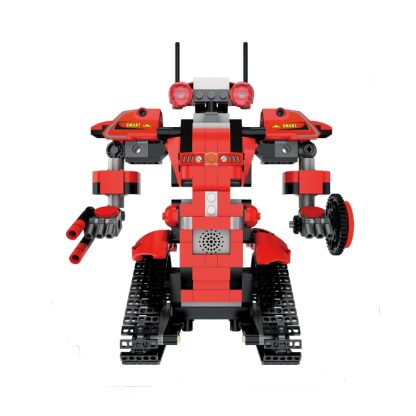 MoFun 13001 2.4GHz Four-way Remote Control Assembling Blocks DIY Assembled Electric Robot Robert M1, Support APP Remote - Image 2