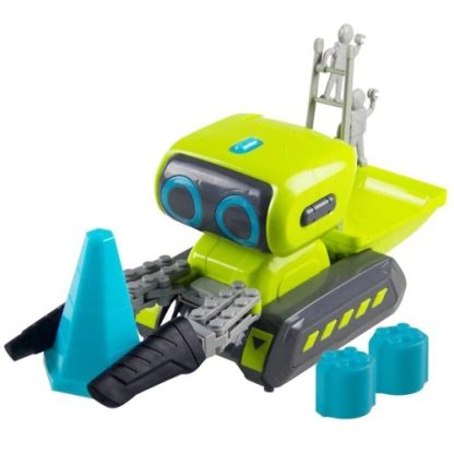 MoFun 968 Intelligent Programming Remote Control Engineering Forklift Electric Puzzle Toy - Image 2