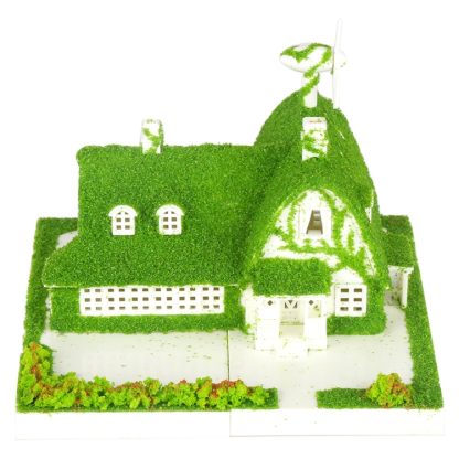 MoFun 2051 DIY Assembled Self-adhesive Forest House Children Educational Toy