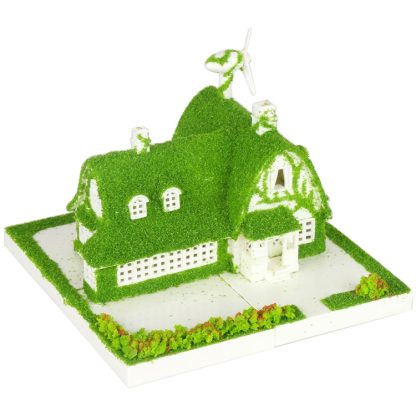 MoFun 2051 DIY Assembled Self-adhesive Forest House Children Educational Toy - Image 3