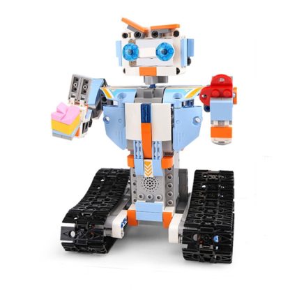 MoFun 13004 2.4GHz Four-way Remote Control Assembling Blocks DIY Assembled Electric Robot Robert M4, Support APP Remote - Image 2