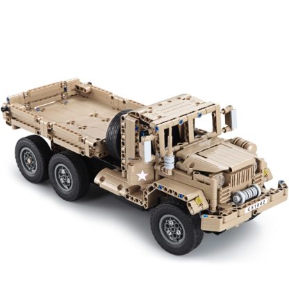 MoFun C51042W 2.4G DIY Assembled Building Blocks Toy Remote Control Military Truck Children Intelligence Toys - Image 3