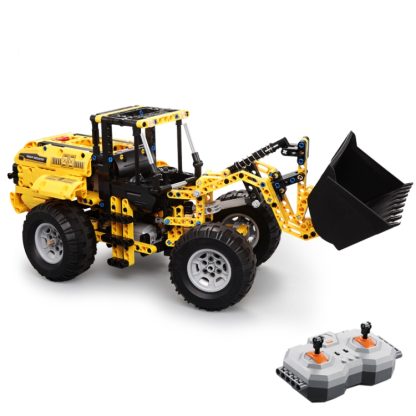 MoFun C51058W 2.4G DIY Assembled Building Blocks Toy Remote Control Wheel Loaders Children Intelligence Toys - Image 3