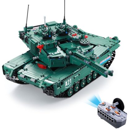 MoFun C61001W 2 in 1 2.4G 1:20 DIY Assembled Building Blocks Toy Remote Control M1A2 Tank Children Intelligence Toys - Image 3