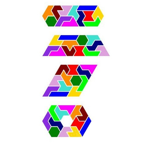 Children Puzzle Toy Wisdom Makeup, Size: 19*17cm - Image 3