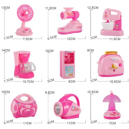 Mini Blender Pretend Play Children Simulation Appliances Toys - Image 3