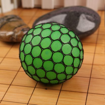 Anti Stress Face Reliever Grape Ball Extrusion Mood Squeeze Relief Healthy Funny Tricky Vent Toy(Green) - Image 2