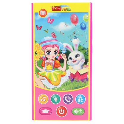 MoFun 2601A Little Girl and Rabbit Multifunctional Dry Battery Powered Children Vocal Music Mobile Phone