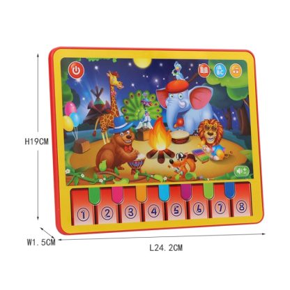 MoFun 2602A Animal Concert Multifunctional Dry Battery Powered Children Vocal Music Tablet - Image 2