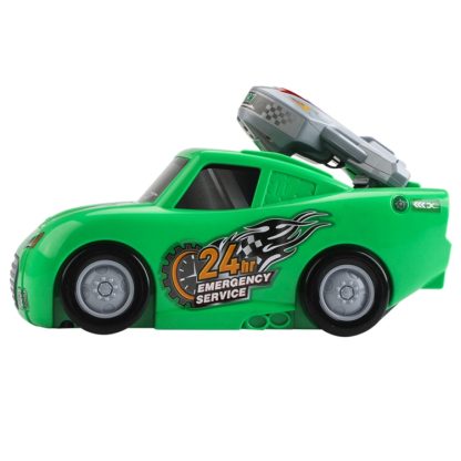 MoFun E6015 City Deformation Track Parking Lot Children Intelligence Toy with Car, Support Sound Light & Ejection Functi - Image 3