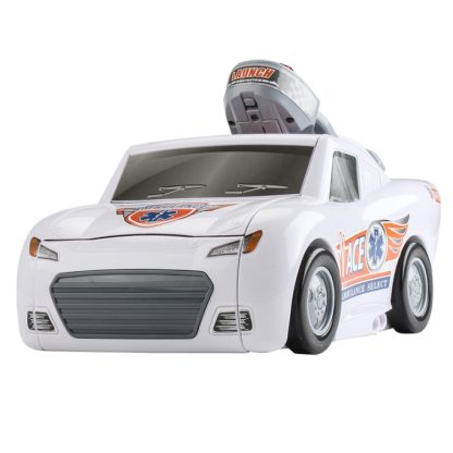 MoFun E6015 Deformation Track Parking Lot Children Intelligence Toy with Car, Support Sound Light & Ejection Function - Image 2