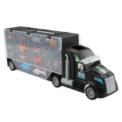 MoFun 914 Dinosaur Model Double-sided Loading Dinosaur Trailer Transport Car Set Toys - Image 3