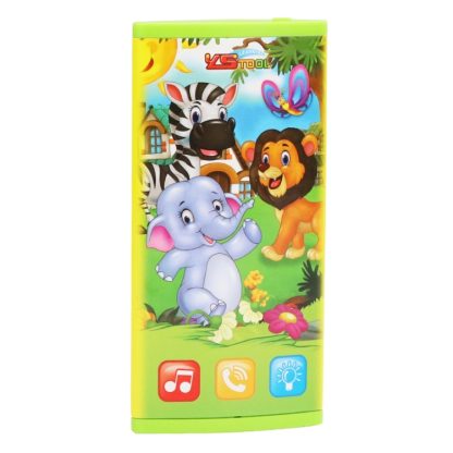 MoFun 2604A 2D Multifunctional Children Charging Vocal Music Mobile Phone with Double Side Screen - Image 2