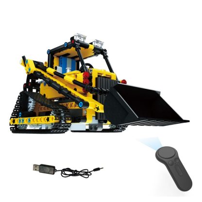 MoFun 13014 DIY Engineering Team Track Loader Assembling Blocks, with 2.4G Remote Control