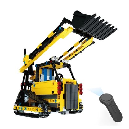 MoFun 13014 DIY Engineering Team Track Loader Assembling Blocks, with 2.4G Remote Control - Image 2