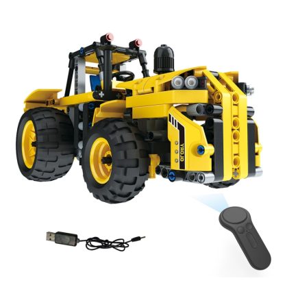 MoFun 13017 DIY Engineering Team Tractor Assembling Blocks, with 2.4G Remote Control