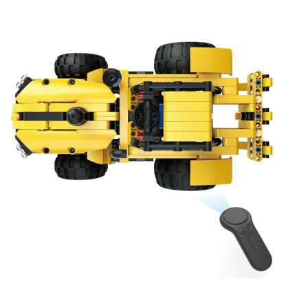 MoFun 13017 DIY Engineering Team Tractor Assembling Blocks, with 2.4G Remote Control - Image 3