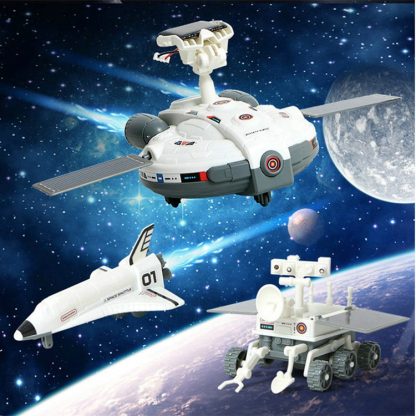 MoFun 2035 3 in 1 Solar Energy DIY Space Exploration Fleet Assembling Blocks