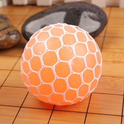 6cm Anti-Stress Face Reliever Grape Ball Extrusion Mood Squeeze Relief Healthy Funny Tricky Vent Toy(Orange) - Image 2