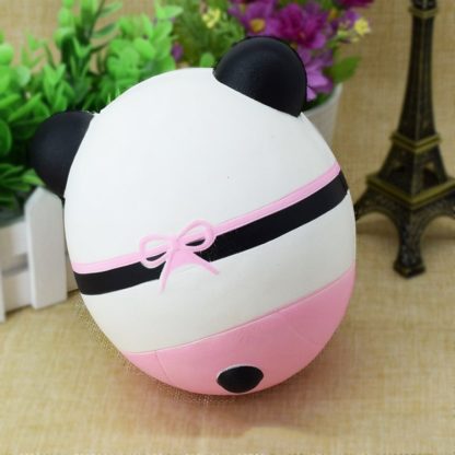 Simulation Squishy Slow Rebound Cute PU Foam Mobile Phone Pendant Tag Artificial Fake Panda Stress Mood Relief Healthy G - Image 3