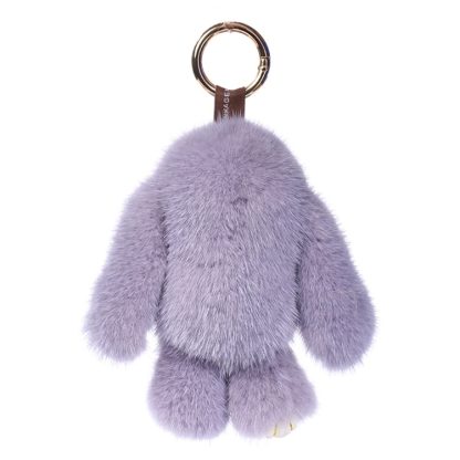 Lovely Dead Rex Rabbit Doll Pendant for Bag / Key Chains / Car ,Size: 15.0 x 14.0 x 8.0cm(Light Purple) - Image 3