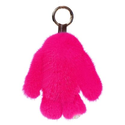 Lovely Dead Rex Rabbit Doll Pendant for Bag / Key Chains / Car ,Size: 15.0 x 14.0 x8.0cm(Magenta) - Image 3