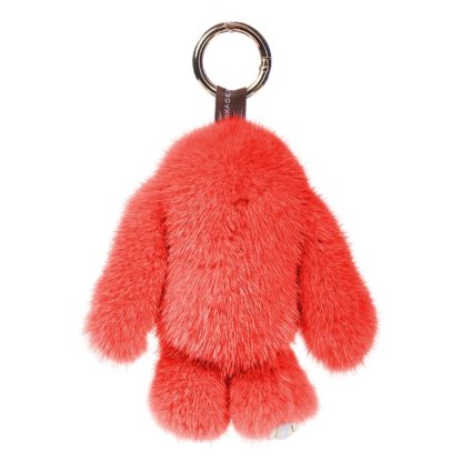 Lovely Dead Rex Rabbit Doll Pendant for Bag / Key Chains / Car ,Size: 15.0 x 14.0 x 8.0cm(Red) - Image 3