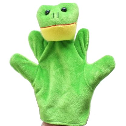 10 PCS Story Telling Kids Puppets Cute Zoo Farm Animal Glove Puppet Plush Toy Hand Dolls, Random Color Delivery - Image 2