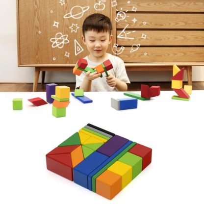 Original Xiaomi Mitu Children Magnetic Beech Building Blocks - Image 2