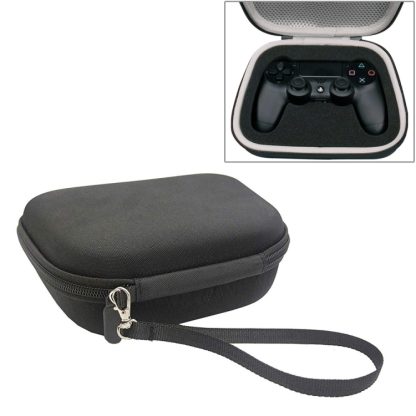 Wireless Bluetooth Gamepad Nylon Storage Bag Shockproof Cover for PS4 Controller(Black)