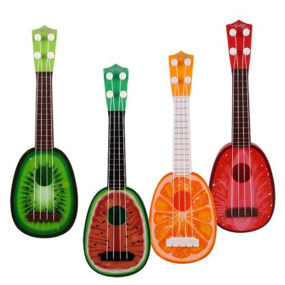 2 PCS Children Music Enlightenment Ukuleles, Size: 36.5*11.5cm, Random Color Delivery - Image 2