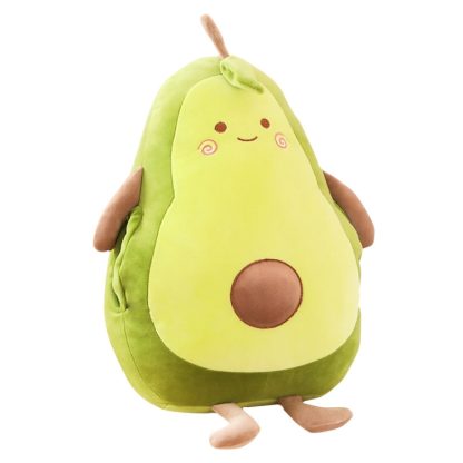 Cartoon Avocado Shape Stretch Velvet Hand Warmer Plush Pillow Stuffed Toy, Size: 50 x 33cm - Image 2