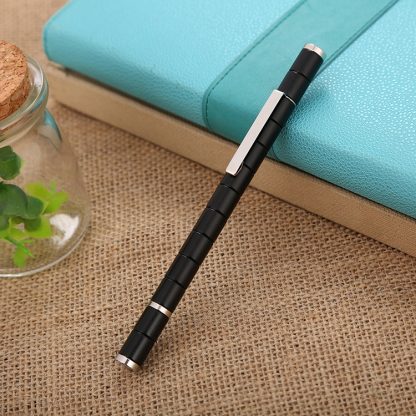 Magnetic Metal Ball Pressure Relief Water Pen Touch Pen Gift Box (Silver) - Image 3