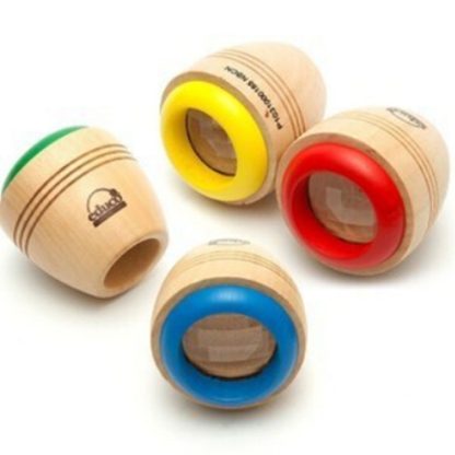 Magical Kaleidoscope Spinning Bee-eye Effect Prism Observation Children Wooden Toys Scientific Exploration Experiment To - Image 2