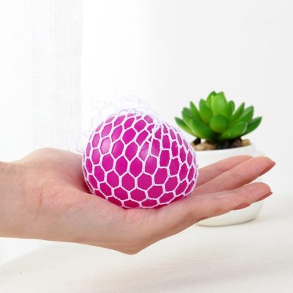 12 PCS 7cm 4-Color Anti-Stress Face Reliever Grape Ball Extrusion Mood Squeeze Relief Healthy Funny Tricky Vent Toy - Image 2