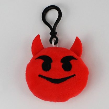 20 PCS Creative Plush Doll Mobile Pendants Gift Cartoon Cute Facial Expression Decorations Keychains with Hook - Image 2