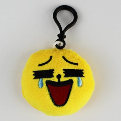 20 PCS Creative Plush Doll Mobile Pendants Gift Cartoon Cute Facial Expression Decorations Keychains with Hook - Image 2