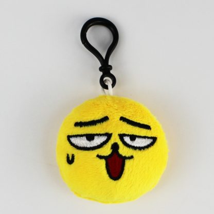 20 PCS Creative Plush Doll Mobile Pendants Gift Cartoon Cute Facial Expression Decorations Keychains with Hook - Image 2