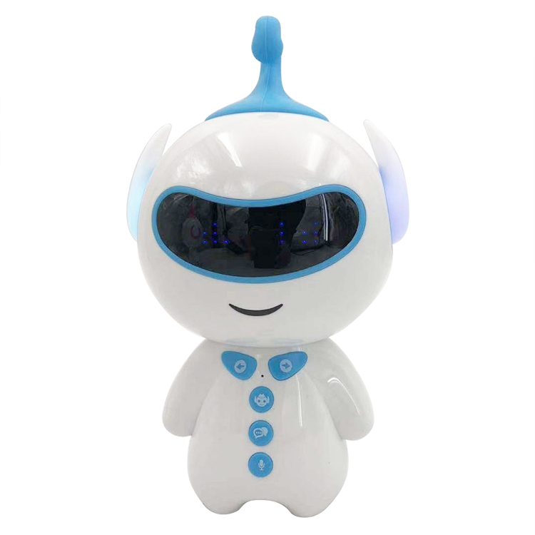 Children Intelligent Early Education Robot Learning Story Machine, Support TF Card / WIFI(Blue) - Image 2