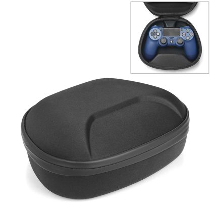 EVA Gamepad Storage Bag Shockproof Cover for Sony PS4 Controller(Black)