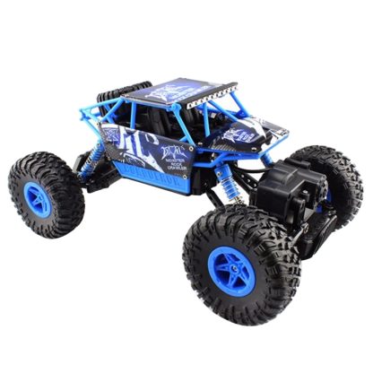 JJR/C Q21 1:18 Scale 2.4GHz 4 Wheel Drive Racing Climbing Car with Remote Control(Blue) - Image 2