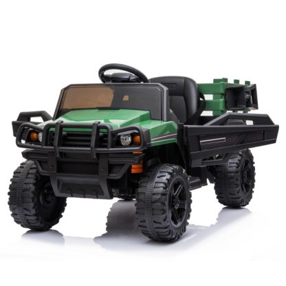 [US Warehouse] 12V 4.5AH Kids Children Off-Road Vehicle Ride On Car with Remote Control (Green) - Image 2