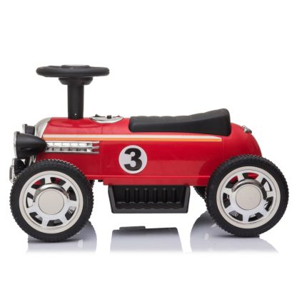 [US Warehouse] 6V Kids Electric Ride On Car with Music Player & LED Lights  (Red) - Image 3