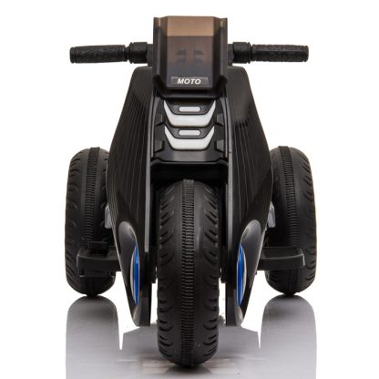 [US Warehouse] Children Dual-drive Ride On Car Electric Three Wheeled Motorcycle (Black) - Image 2